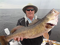 Walleye Fishing on Lake Ontario